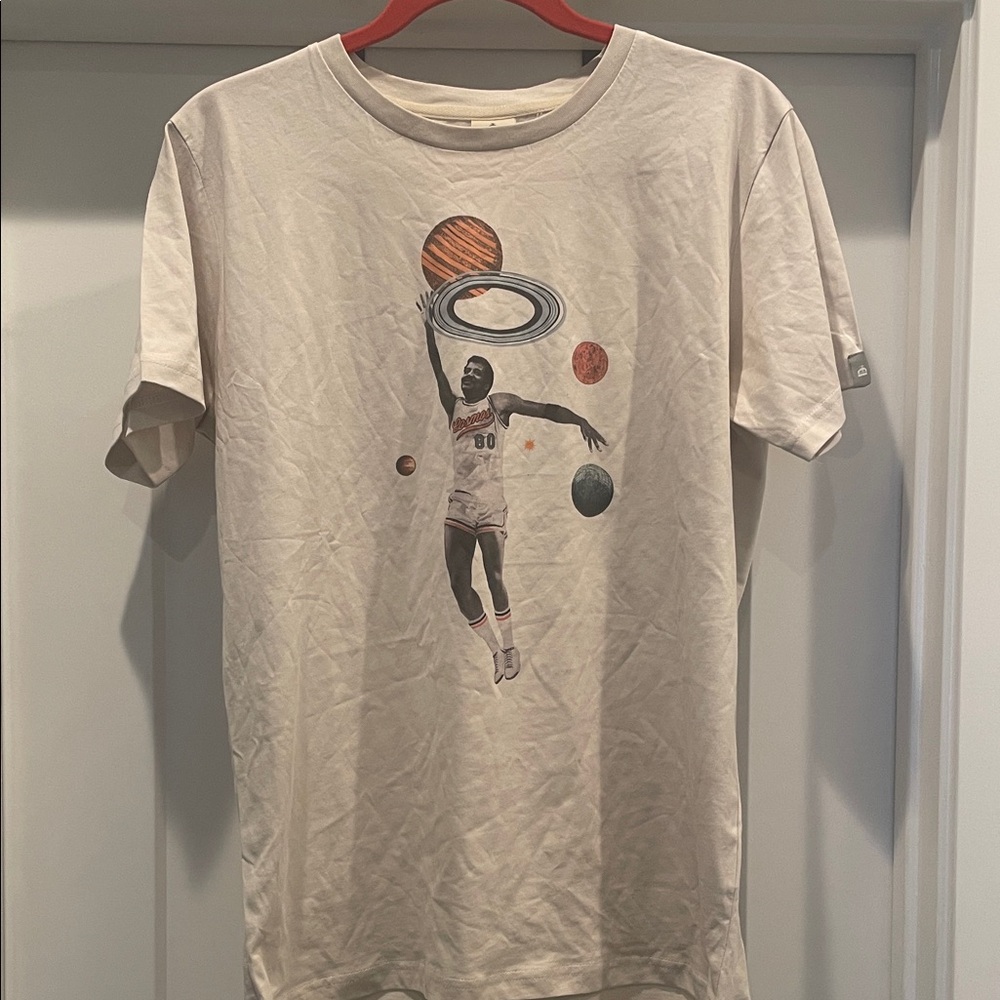Typographia Graphic T-Shirt with Basketball Design
